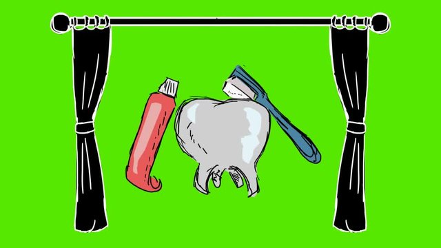 Dental Care - 2D hand drawn animation