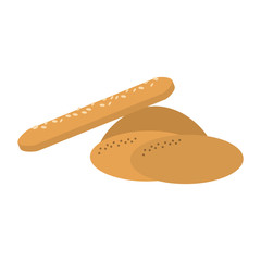 Set of breads
