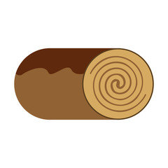 Cinnamon roll dessert