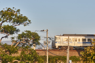 Obraz premium Japan Fukuoka Train