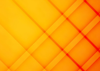 Orange geometric vector background, can be used for cover design, poster, advertising