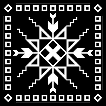 Aztec Tribal Design