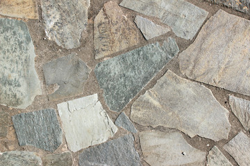 Stone flooring texture detail evia island greece