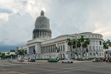 Obraz premium Capitol in Havana, Cuba