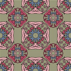 Ornament pattern vector tile