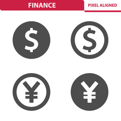 Obraz premium Finance Icons