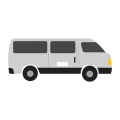 side view of a mini bus