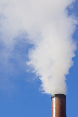 smoke from the chimney