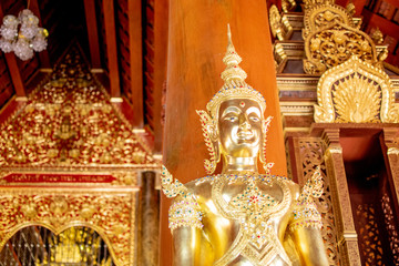 Fototapeta premium Buddha in Buddhism As sacred And it is sacred.