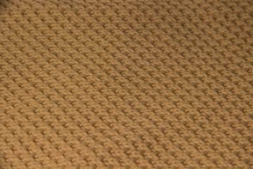 Light beige knitted background