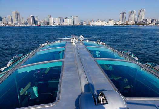 Himiko Water Bus In Tokyo, Japan