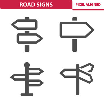 Road Signs Icons