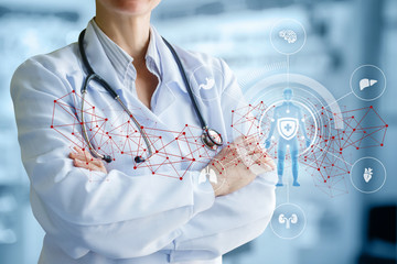 The concept is medical service efficiency.