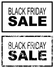 Black Friday Sale Grunge Banner vector eps 10