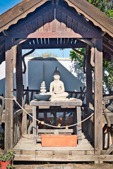 Meditated Buddha statue