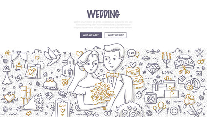 Wedding Doodle Concept