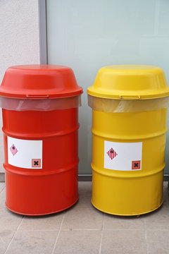 Waste Disposal Barrels