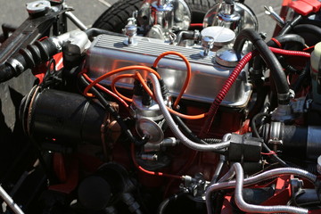 Obraz na płótnie Canvas Motor Oldtimer