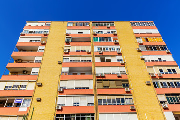 apartment block in Seville, Spain