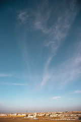 Fototapeta na wymiar moroccan sky