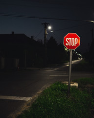 traffic sign on the road