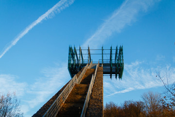 Steinzeichen aussichtsplattform 