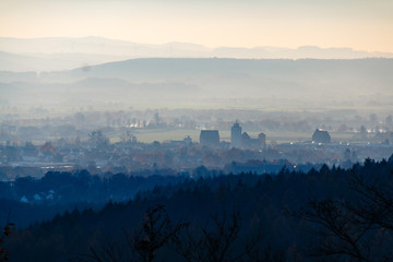 Rinteln von Oben