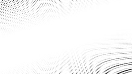 Halftone gradient pattern vector illustration. Black white dotted halftone texture. Pop Art black white halftone Background. Background of Art.