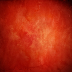 Autumn ink and watercolor textures on white paper background. Paint leaks and ombre effects. Hand painted abstract image.