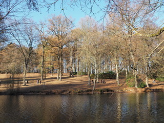 Herbst am  Furpacher Weiher bei Neunkirchen im Saarland

