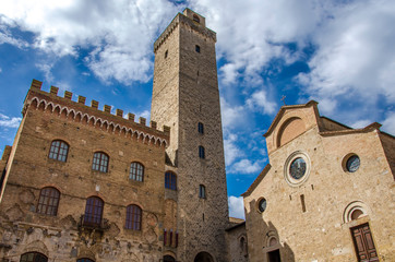 San Gimignano in Tuscany, Italy