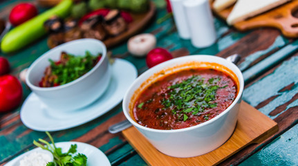Kharcho, traditional Georgian soup
