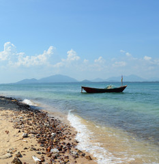 Fototapeta na wymiar plage de Thaïlande 