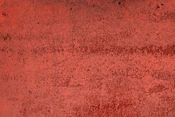 creative old red decorative stucco texture for background use.