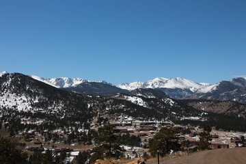 panorama of mountains