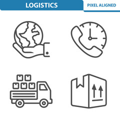 Logistics & Delivery Icons