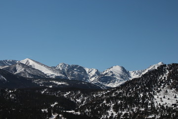 Fototapeta premium mountains in winter