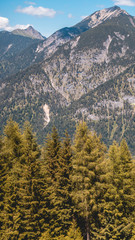 Smartphone HD wallpaper of beautiful alpine view at the Achensee - Pertisau - Tyrol - Austria