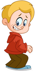 afraid kid