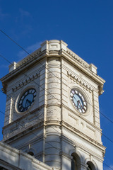Dettail of a clock building