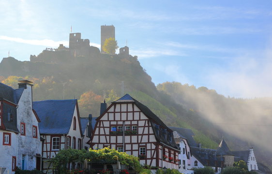 Beilstein ... the best place on the Moselle River (Mosel). Rhineland-Palatinate, Germany.