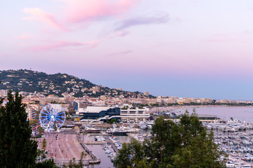 Obraz premium Cityscape from top view