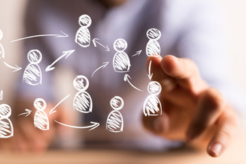 network digital in hand