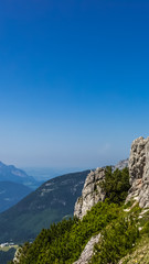 Fototapeta premium Smartphone HD wallpaper of beautiful alpine view at the Jenner - Berchtesgaden - Bavaria