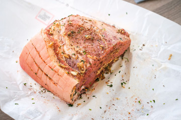 Schweinsbraten vom Grill