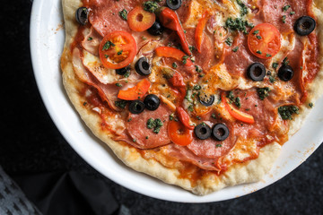 Pizza vom Grill