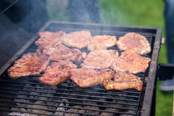 Koteletts vom Grill