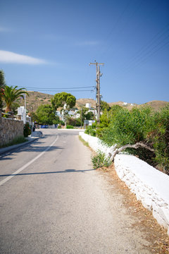 Straße in Griechenland
