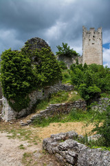 Fototapeta na wymiar Ruinenstadt Dvigrad, Istrien, Kroatien
