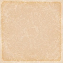 Brown vintage paper. Abstract background and texture for design. Brown rough paper in vintage style.Traces of paint and shabby edge. Vector. Eps10.